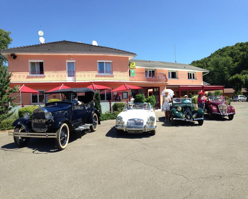 Le Rhien Hotel-Restaurant Ronchamp Zewnętrze zdjęcie